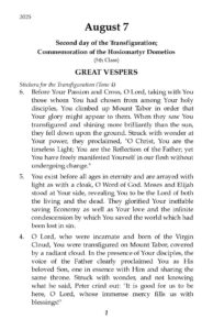 8-7-2025 Great Vespers